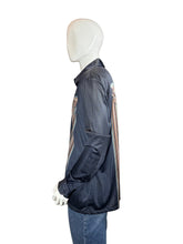 Load image into Gallery viewer, Mannequin wearing a blue shirt on a white background