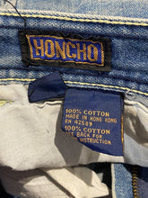 Load image into Gallery viewer, 1970's Honcho Jeans with Shaggin' Wagon Van Desert Scene Pocket Embroidery 32" Waist