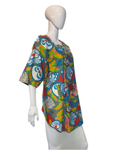 Load image into Gallery viewer, 1960's Funky Christmas Smock - Size M