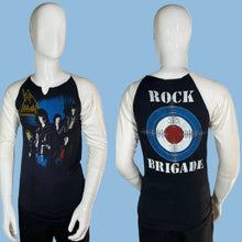 Load image into Gallery viewer, 1980s Def Leppard Rock Brigade Raglan Tee – Size S