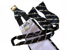 Load image into Gallery viewer, 1980s Hermes Night Skyscape Silk Cummerbund & Bowtie Set