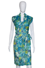 Load image into Gallery viewer, Mannequin wearing a floral dress with a white background