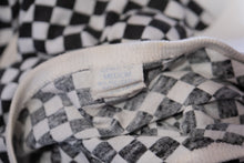 Load image into Gallery viewer, Vintage 1983 Fastway Tour Checkered Muscle Shirt Size S