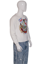 Load image into Gallery viewer, 1990's Oakland A's vs Cincinnati Reds World Series Sweatshirt Size S/M