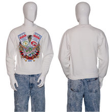 Load image into Gallery viewer, 1990's Oakland A's vs Cincinnati Reds World Series Sweatshirt Size S/M