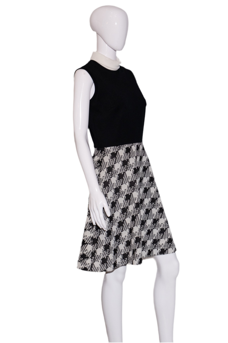ワンピース Buckingham Houndstooth Knit Dress Houndstooth dress | Denny Rose Official