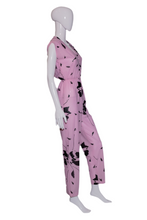 Load image into Gallery viewer, 1980's Pink New Wave Abstract Jumpsuit - Size S