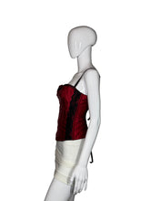Load image into Gallery viewer, Mannequin wearing a red garment on a plain background