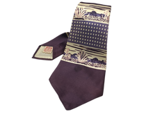 Load image into Gallery viewer, 1930's Deluxe Hollyvogue Southwestern Landscape Silk Tie