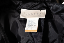 Load image into Gallery viewer, 1980's Sexy Black Gunne Sax Cocktail  Dress - Size XS