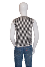 Load image into Gallery viewer, Vintage 1983 Fastway Tour Checkered Muscle Shirt Size S