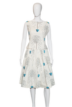 Load image into Gallery viewer, 1950's White Cotton Two Piece Skirt Set