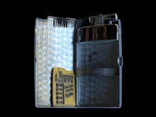 Load image into Gallery viewer, 1940’s Chrome & Tortoiseshell Ronson Pal Lighter and Cigarette Case in Original Box with Extra Flints