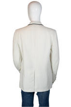 Load image into Gallery viewer, 1960's "Nite Magic" Pinstriped Dinner Jacket Size 42R