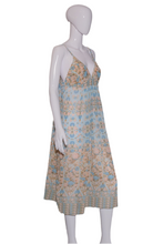 Load image into Gallery viewer, 1990's Oscar De La Renta Floral Slip Dress - Size M