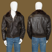 Load image into Gallery viewer, 1970s Cooper Leather Bomber Jacket Size 40