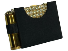 Load image into Gallery viewer, 1960's Elegant Rhinestone Compact & Lipstick Holder