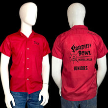 Load image into Gallery viewer, 1950's Troy's Stardust Bowling Shirt - Size S/M