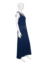 Load image into Gallery viewer, 1960's Mr. Mort Knit Maxi with Rhinestone Accents