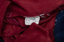 Load image into Gallery viewer, 1970's Maroon Pullover Bowling Shirt Size S/M