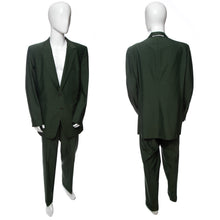 Load image into Gallery viewer, 1960&#39;s Kingsridge Forest Green Two Piece Suit Size L/XL
