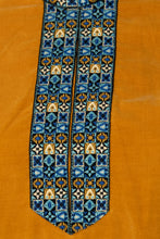 Load image into Gallery viewer, 1960's Velvet Mustard Mini Dress - Size S