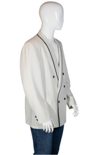 Load image into Gallery viewer, 1960's "Nite Magic" Pinstriped Dinner Jacket Size 42R