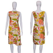 Load image into Gallery viewer, 1960's Breezy Novelty Print Hawaiian Dress - Size S/M