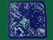 Load image into Gallery viewer, 1950's Many Happy Trails Roy Rogers and Trigger Promo Bandana 18X18.5