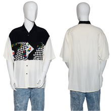 Load image into Gallery viewer, 1990's Checkered Button Up - Size L/XL