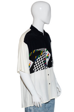 Load image into Gallery viewer, 1990's Checkered Button Up - Size L/XL