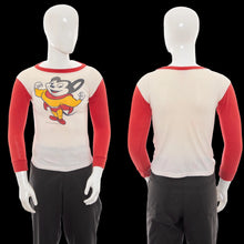 Load image into Gallery viewer, 1970s Mighty Mouse Raglan Tee Size S