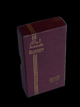 Load image into Gallery viewer, 1940’s Chrome & Tortoiseshell Ronson Pal Lighter and Cigarette Case in Original Box with Extra Flints