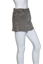 Load image into Gallery viewer, 1980's Wranglers Cut Off Micro Mini Skirt - Size S