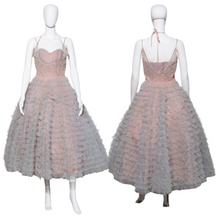 Load image into Gallery viewer, 1950's Tulle Cupcake Party Dress - Size S/M