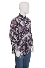 Load image into Gallery viewer, 1990's Wrangler Western Shirt Size L