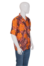 Load image into Gallery viewer, 1970's Barefoot in Paradise Hawaiian Shirt Size L
