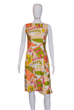 Load image into Gallery viewer, 1960's Breezy Novelty Print Hawaiian Dress - Size S/M