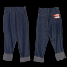 Load image into Gallery viewer, 1950s Deadstock Ladies' Denim Jeans Size 31" Waist