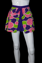 Load image into Gallery viewer, 1970s Peter Max Style Print Mini Skort – Size M
