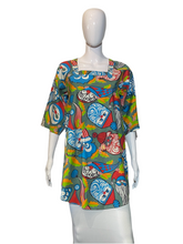 Load image into Gallery viewer, 1960's Funky Christmas Smock - Size M