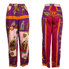 Load image into Gallery viewer, 1990’s Rare Versace Pope Print Jeans Size S/M