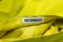 Load image into Gallery viewer, 1960's Rare Rudi Gernreich Chartreuse Mod Shift Dress Size M