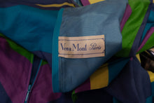Load image into Gallery viewer, 1970's Chevron Striped Vera Mont Maxi Dress - Size M
