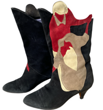 Load image into Gallery viewer, 1980's I. Bossi Italian Suede Boots