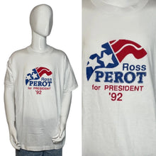 Load image into Gallery viewer, 1992 Ross Perot for President Tee Size L