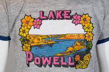 Load image into Gallery viewer, 1970's Lake Powell Souvenir Ringer Tee Size S/M