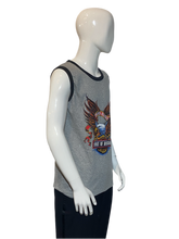 Load image into Gallery viewer, 1980's Proud Riders Motorcycle Ringer Tank Size XL