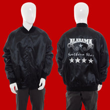 Load image into Gallery viewer, 1980s Alabama Tour Jacket – Black Satin – Size XL