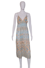 Load image into Gallery viewer, 1990's Oscar De La Renta Floral Slip Dress - Size M